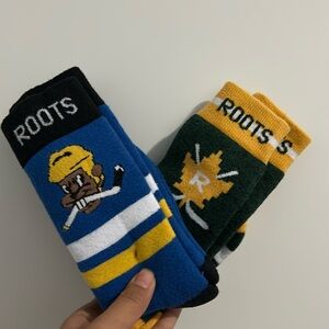ROOTS KIDS Hockey Design Socks